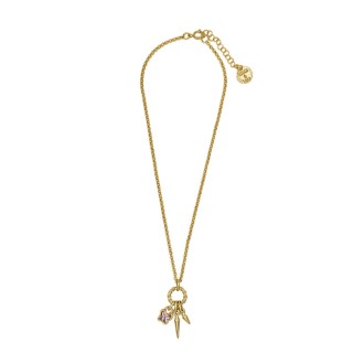 Collar Rebel Butterfly Baño Oro