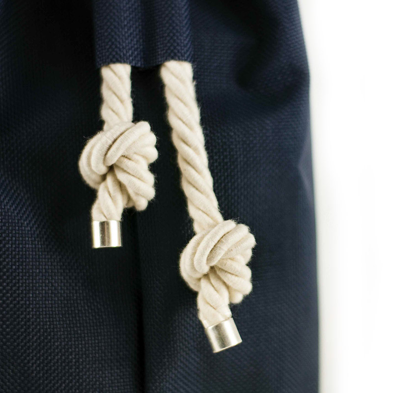 Bolso Saco Sailor Cord azul